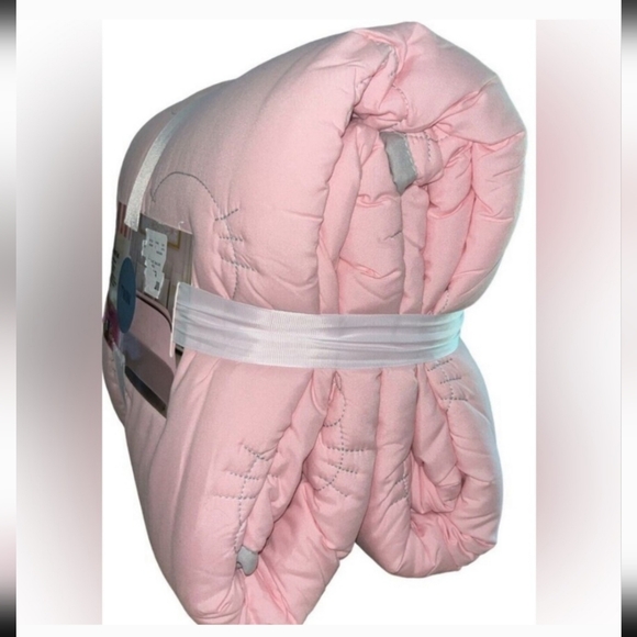 New HELLO KITTY Twin Pink Quilt & Sham Set 66" x 88" New HELLOKITTY Twin… - Picture 2 of 3